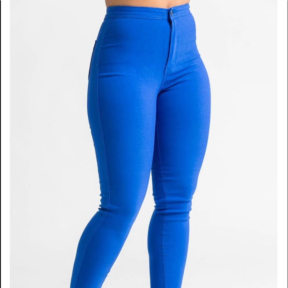 Royal Blue Super Stretch Jeans